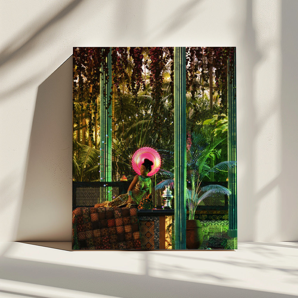 PRINZESSIN IM WALD | Leinwand