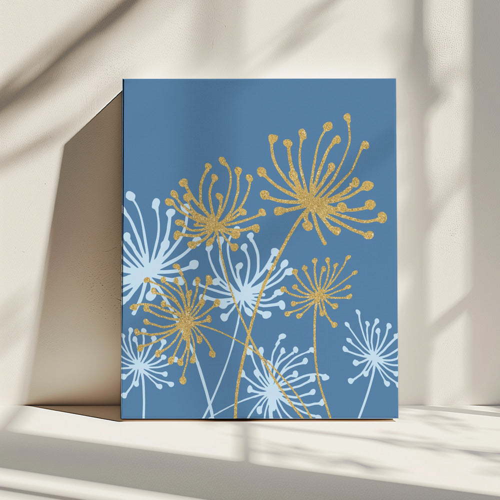 Feuerwerk Botanisch | Leinwand