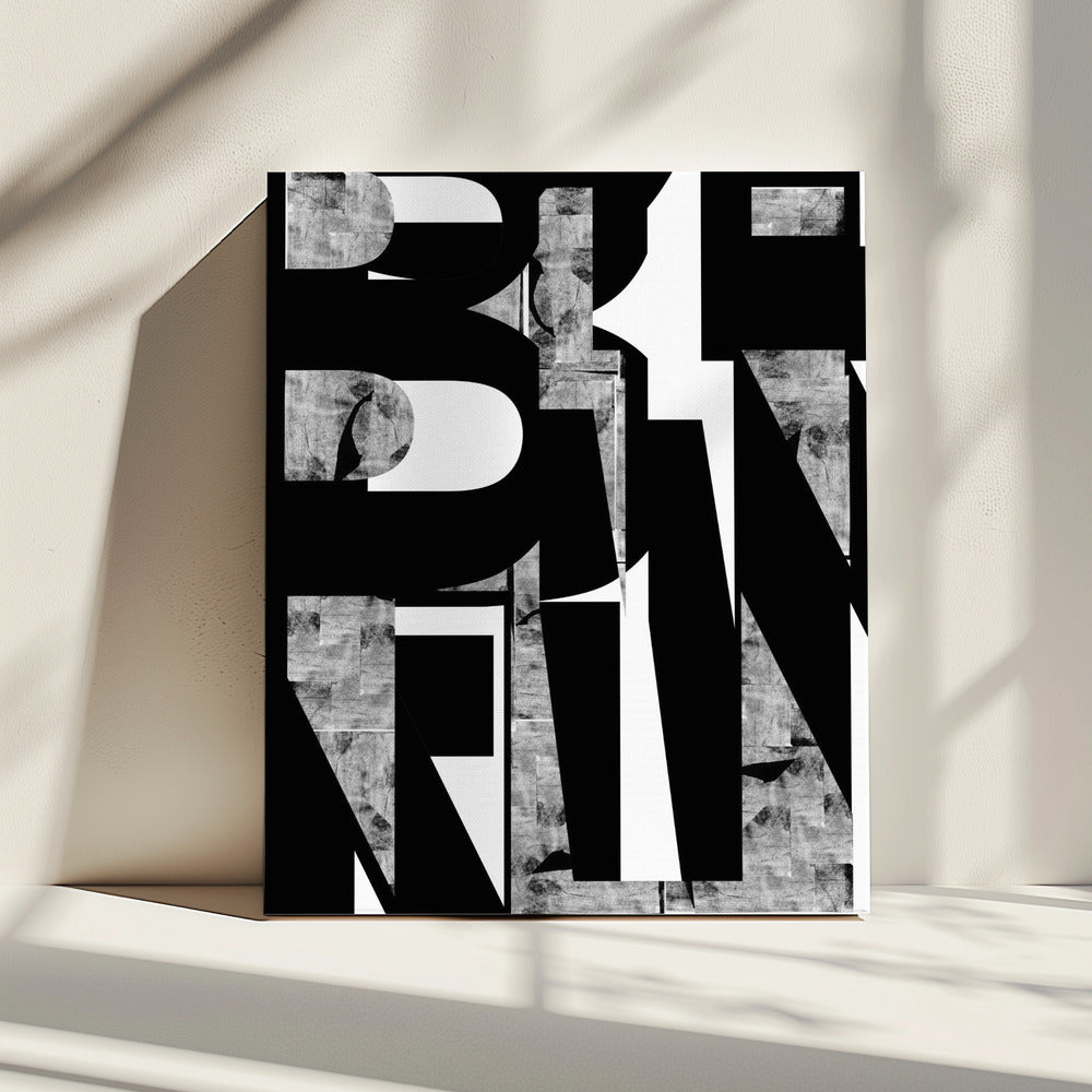 Typografie Nr. 1 | Leinwand