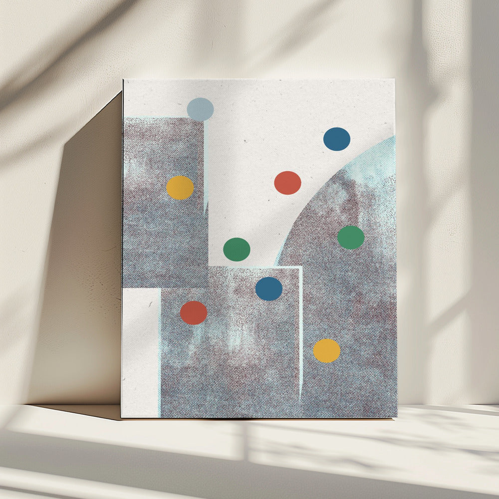 Geometrisches Spiel | Leinwand