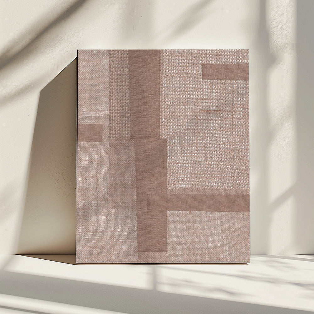 Strukturierte Geometrie | Leinwand