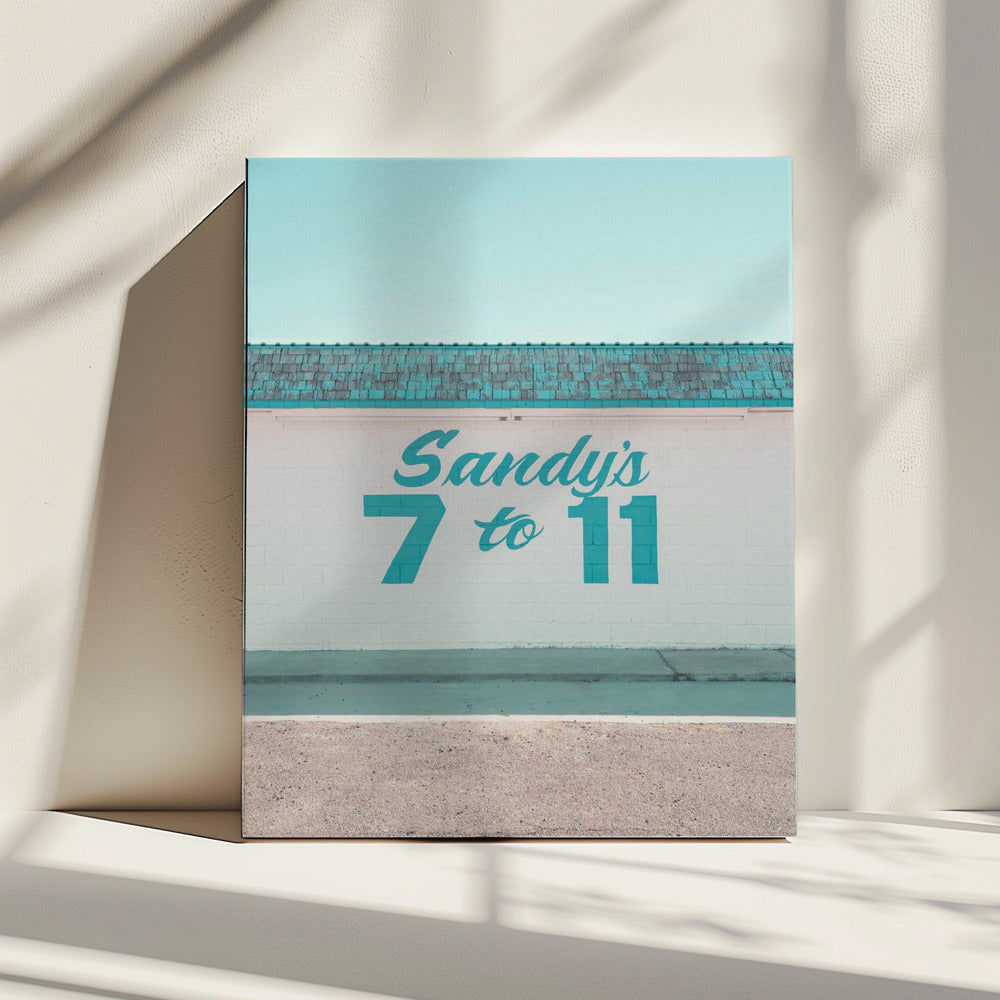 Sandys 7 bis 11 in Marfa, Texas | Leinwand