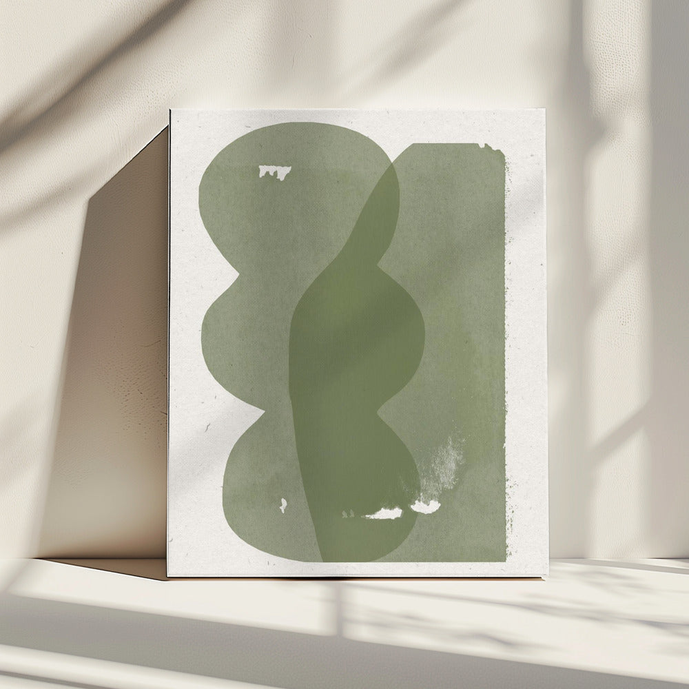Grüne Echos | Leinwand