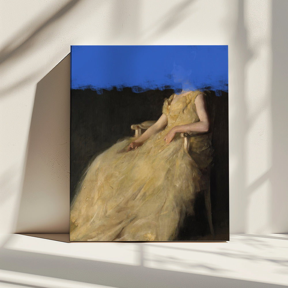 Melancholische Stimmung - Mix Art Media | Leinwand