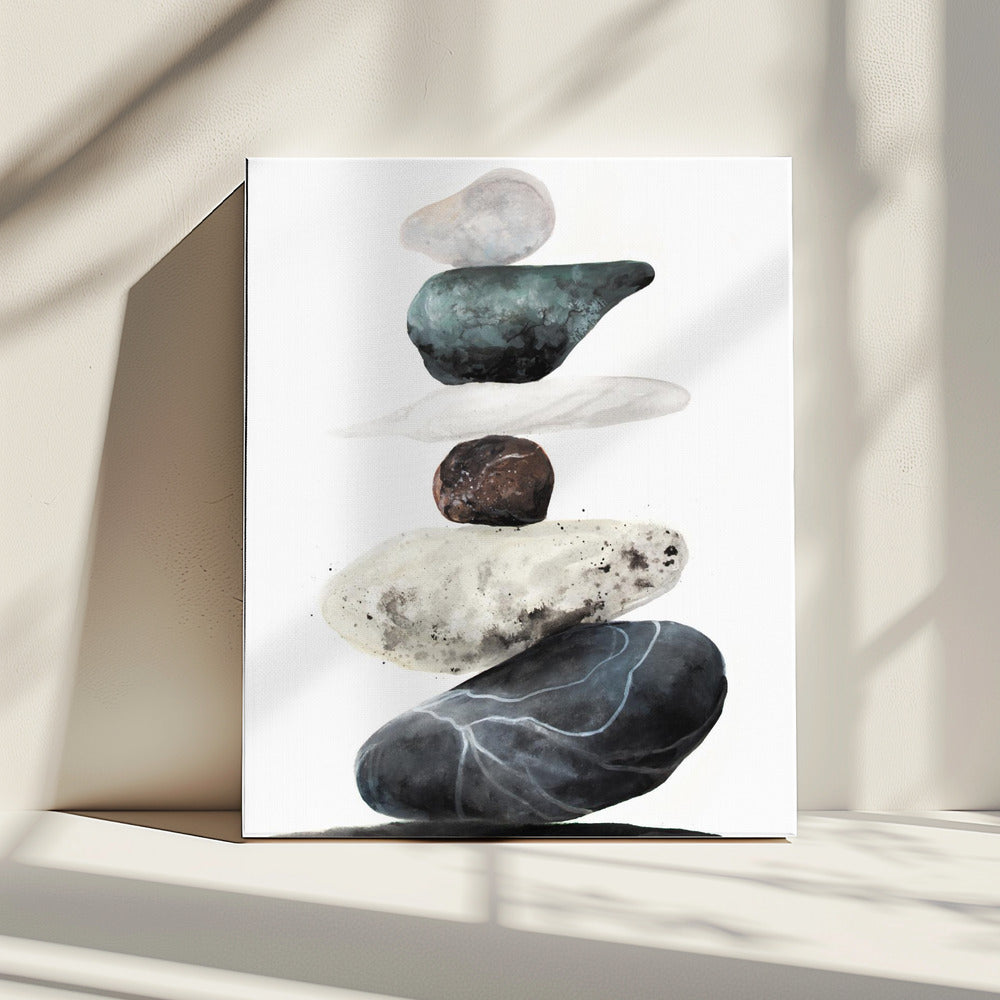 Stones from the beach | Canvas