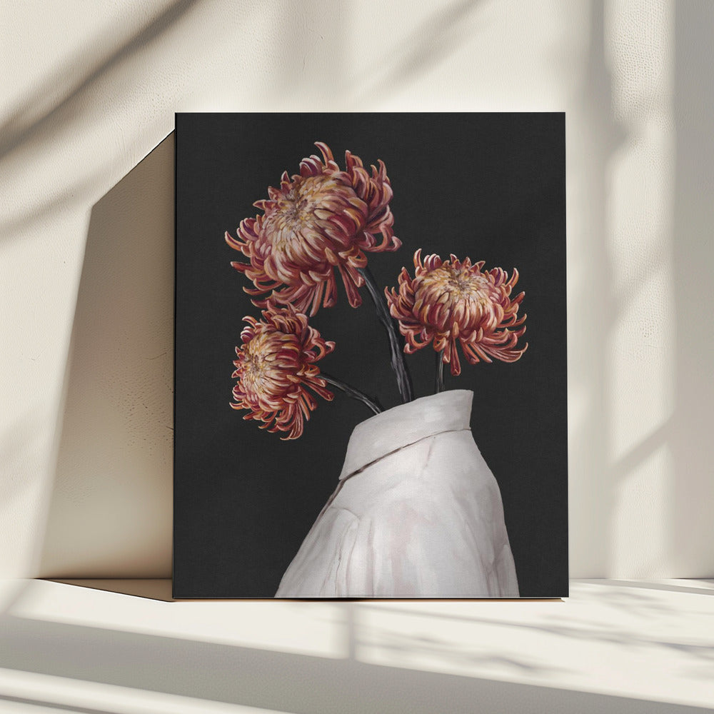 In Blüte (dunkel) | Leinwand