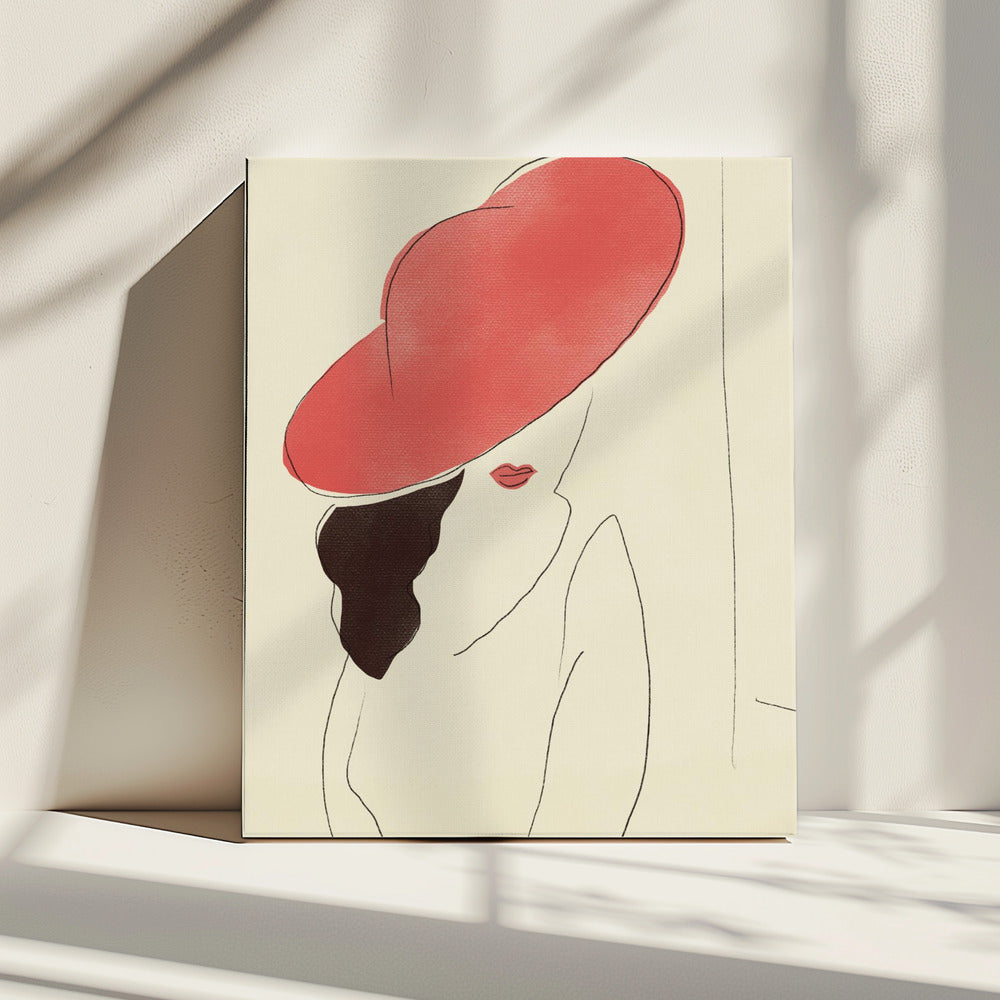 Red Hat Elegance | Leinwand