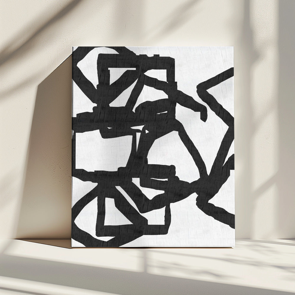 Noir und Inky 1 | Leinwand