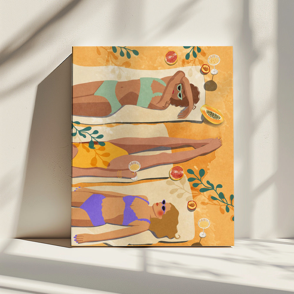 Sommermädchen | Leinwand