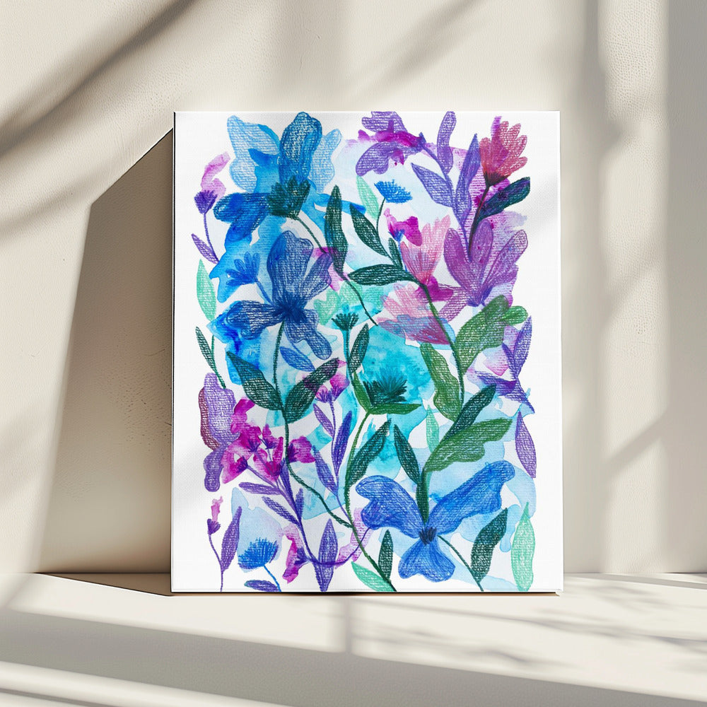 Floraler Sommertraum | Leinwand