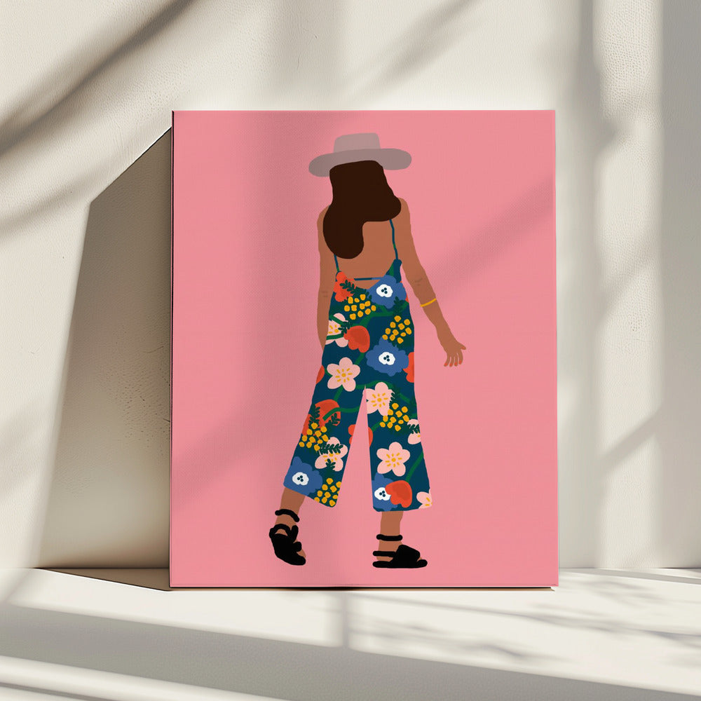 Sommermädchen | Leinwand