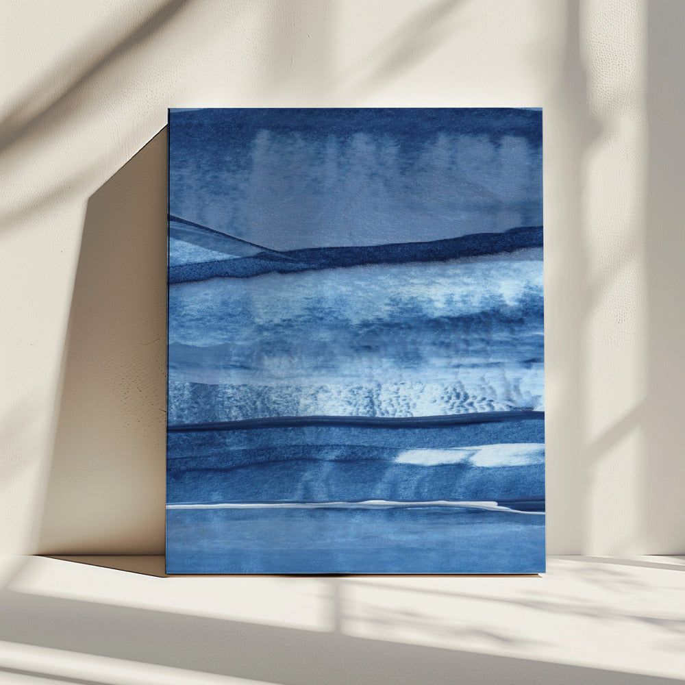 Blaue Serenade | Leinwand