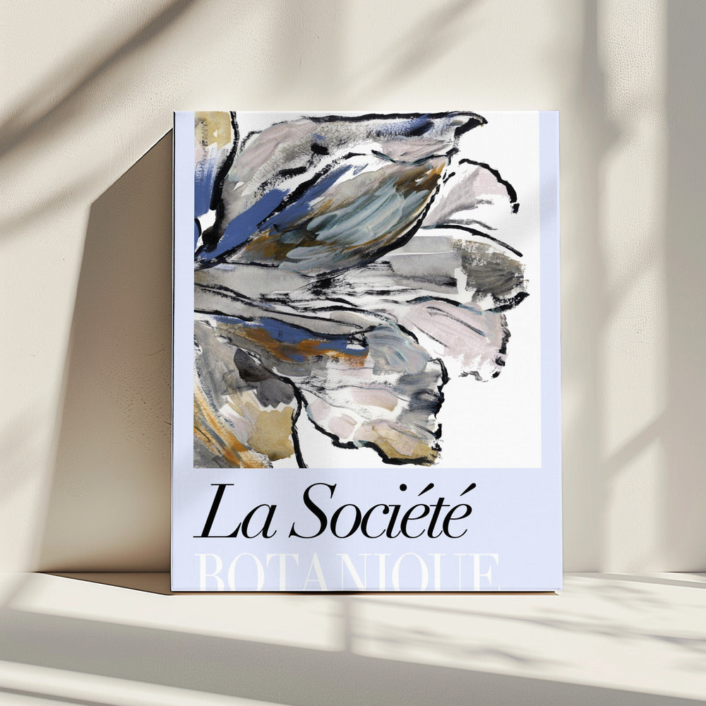 La Société Botanique Blueflower | Leinwand