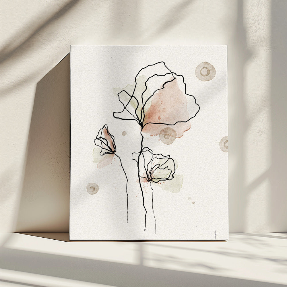 Wunderliche Blüten | Leinwand