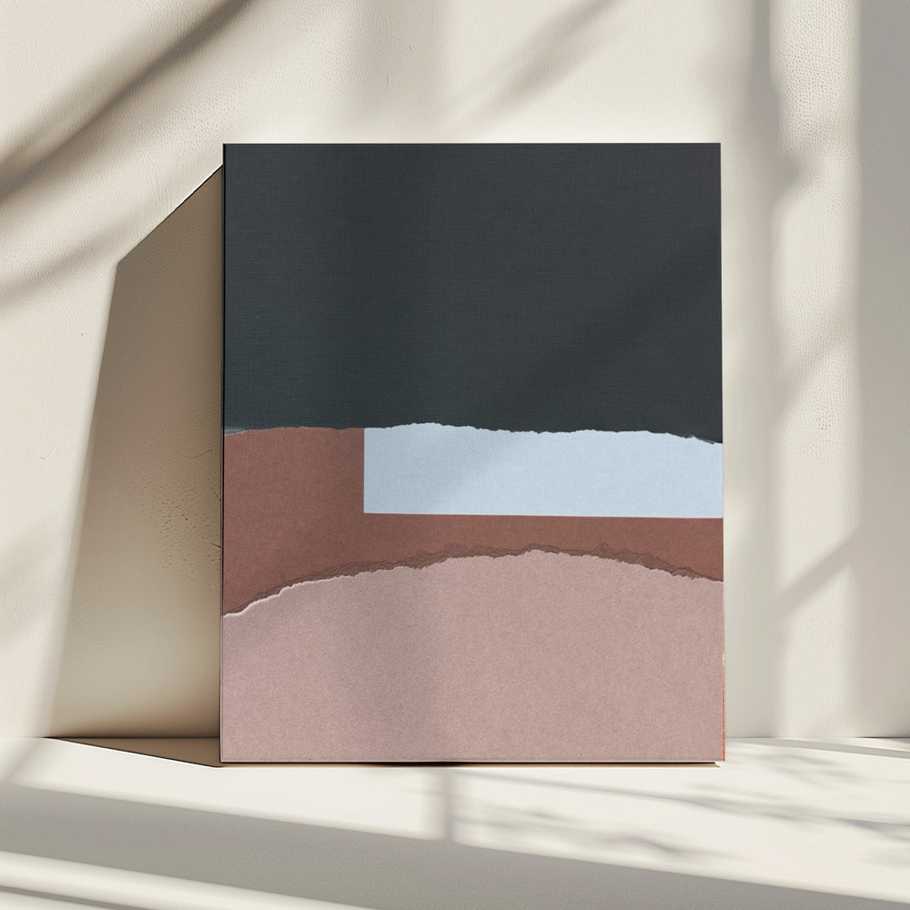 Zerrissenes Papier 5 | Leinwand