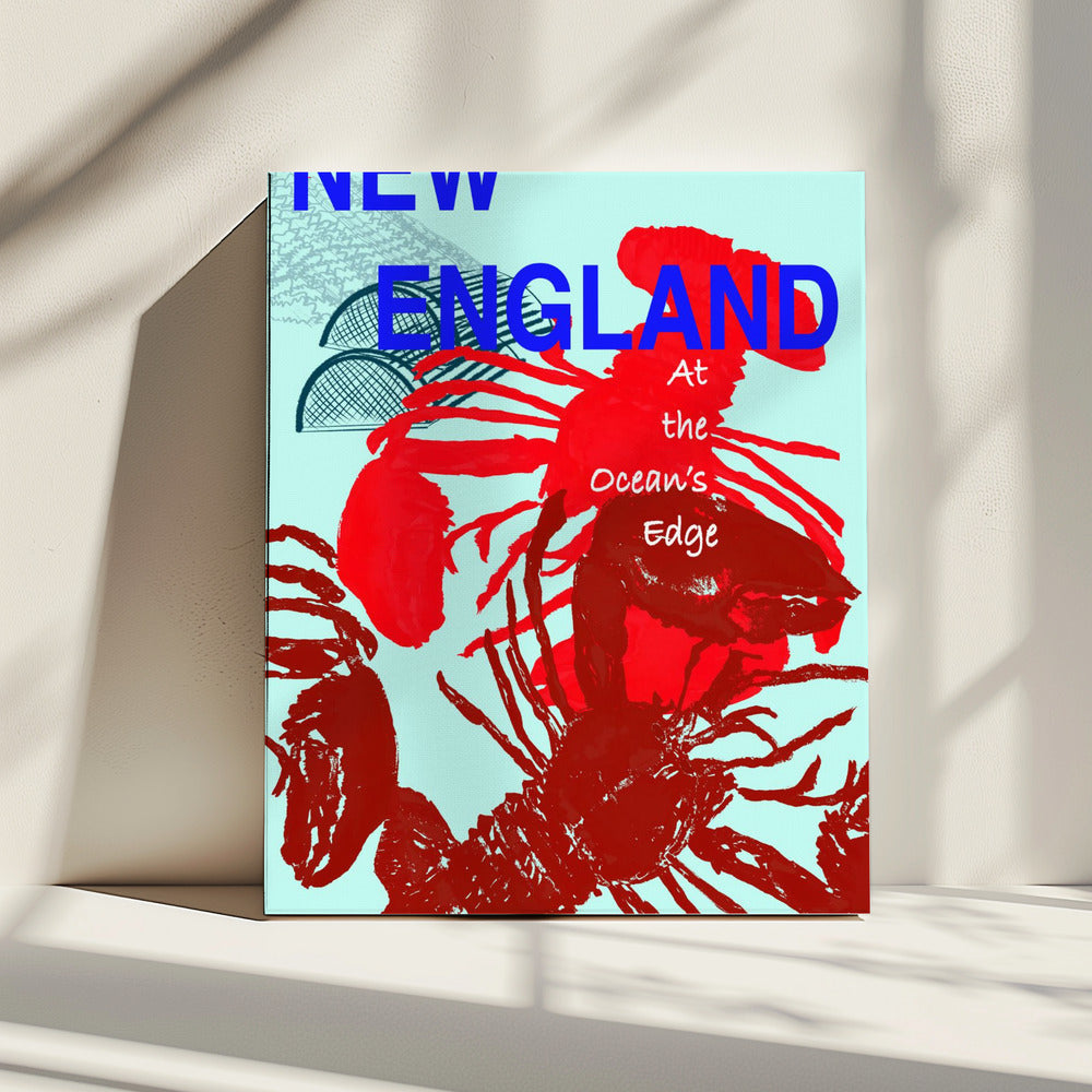 New England Poster | Leinwand