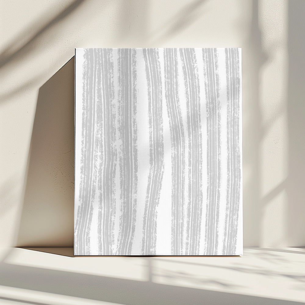 Graue Streifen | Leinwand