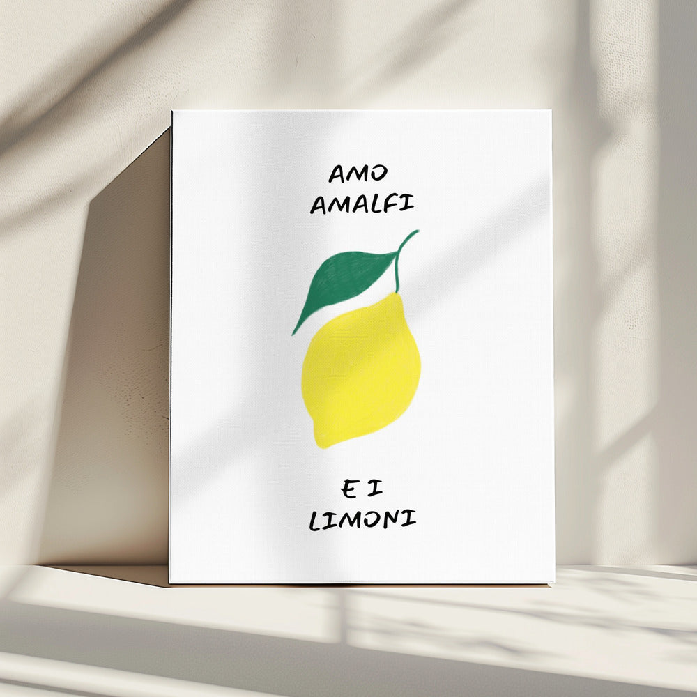 Amo Amalfi | Leinwand
