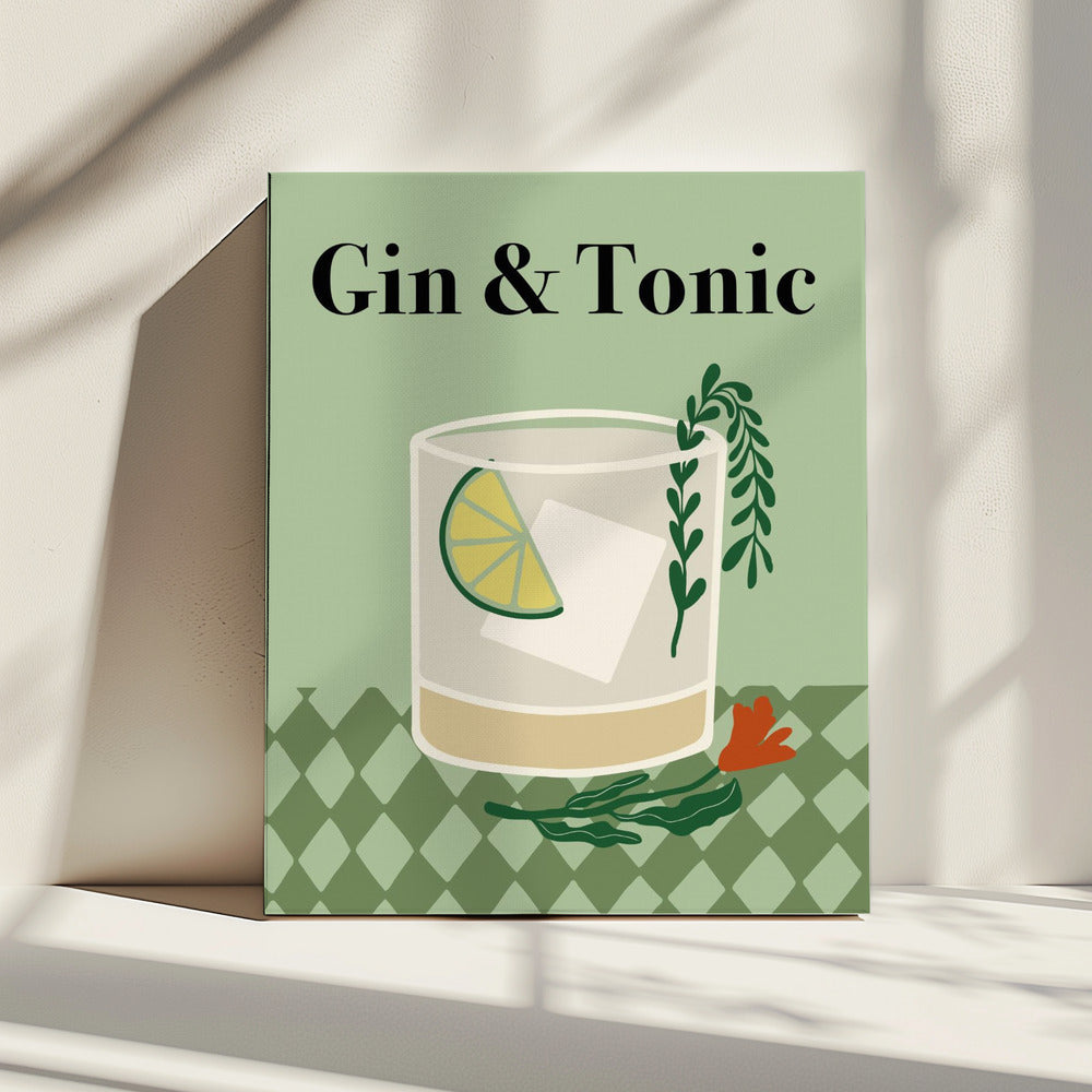 Gin &amp; Tonic | Leinwand