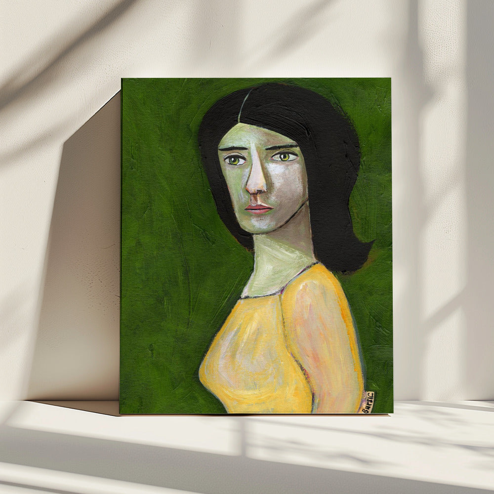 60er Jahre Frau | Leinwand