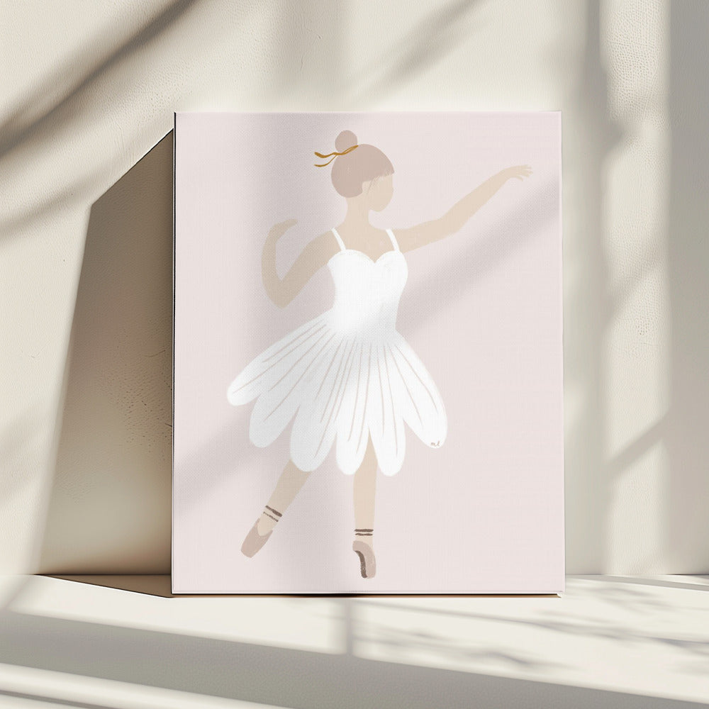 Die Ballerina | Leinwand