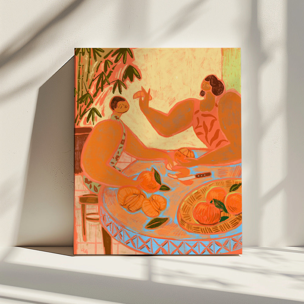 Der Mandarin | Leinwand