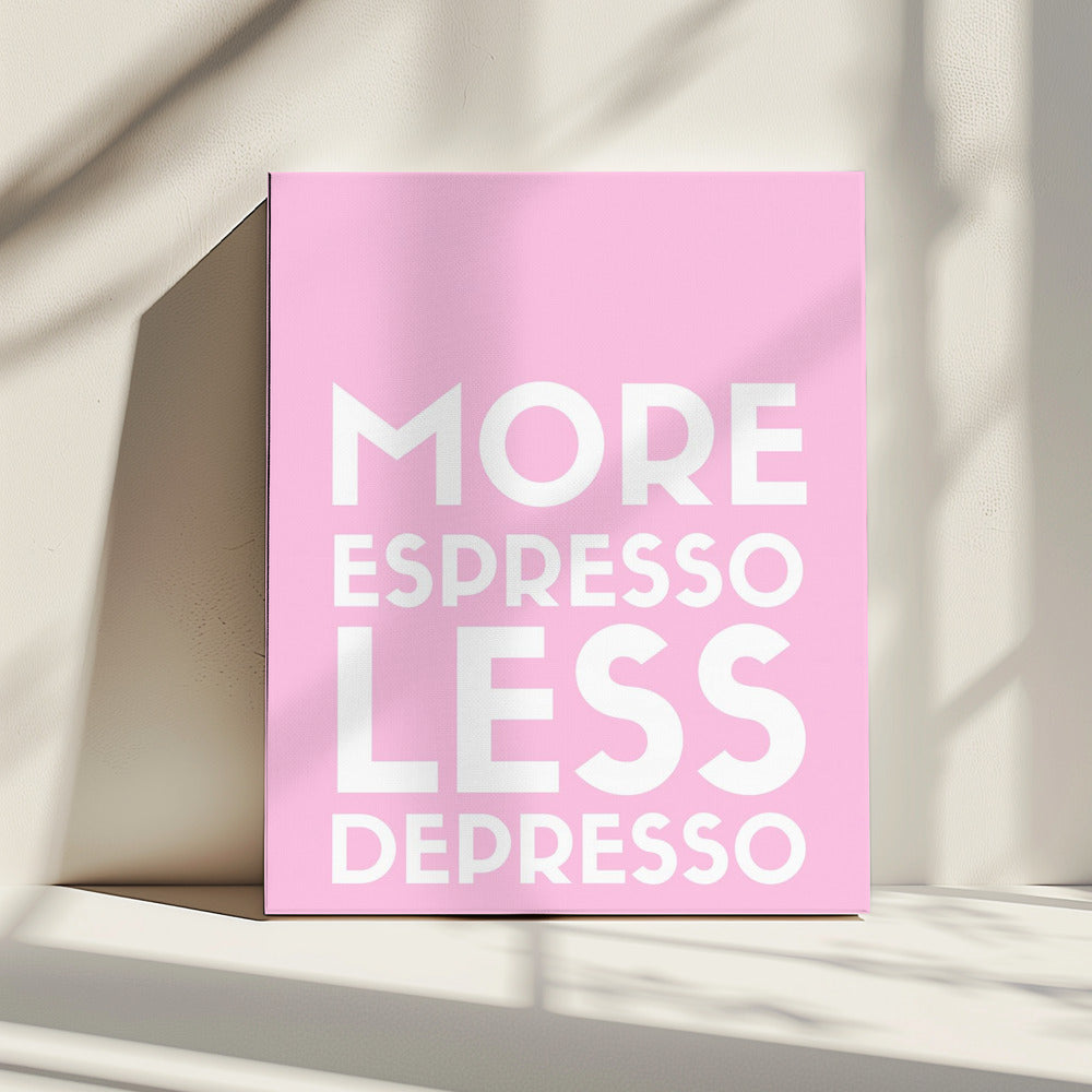 Espresso Depresso | Leinwand