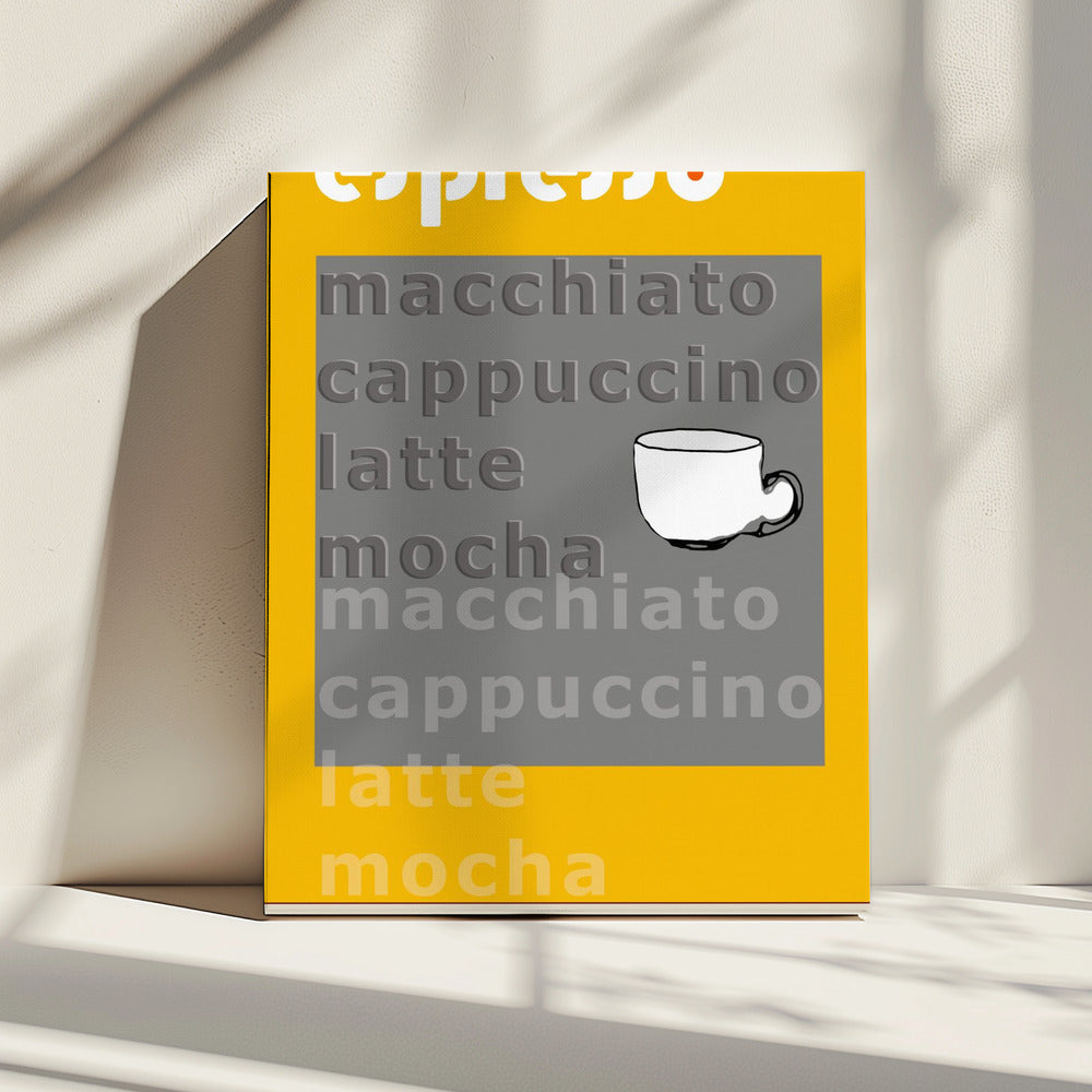 Espresso 3 Poster | Leinwand