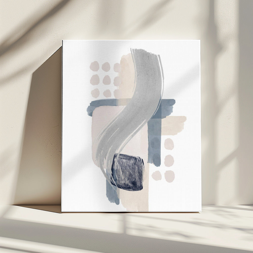Blaue Gelassenheit 2 | Leinwand