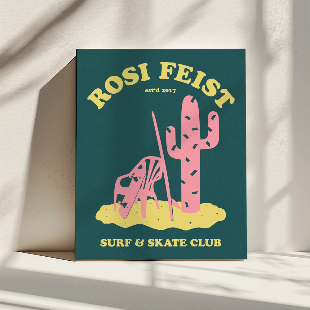 Rosi Feist Surf- und Skateclub | Leinwand