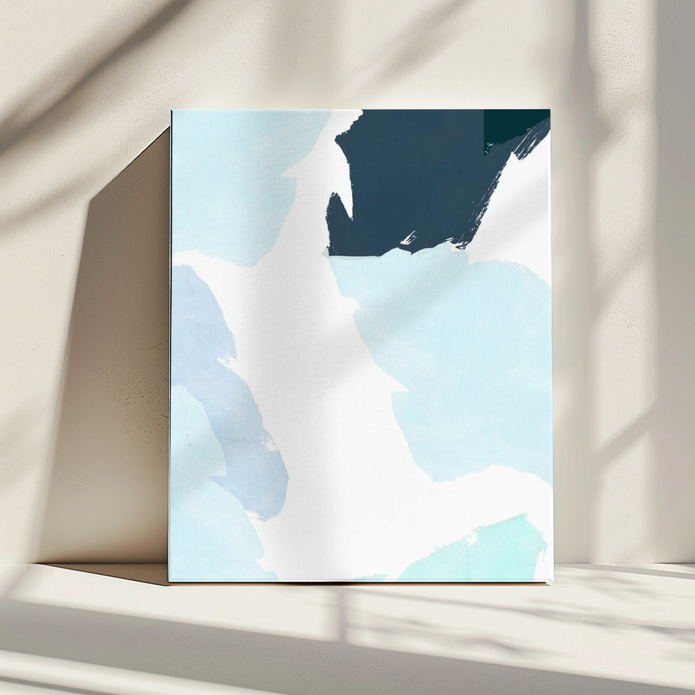 Blaue Farbfelder 2 | Leinwand