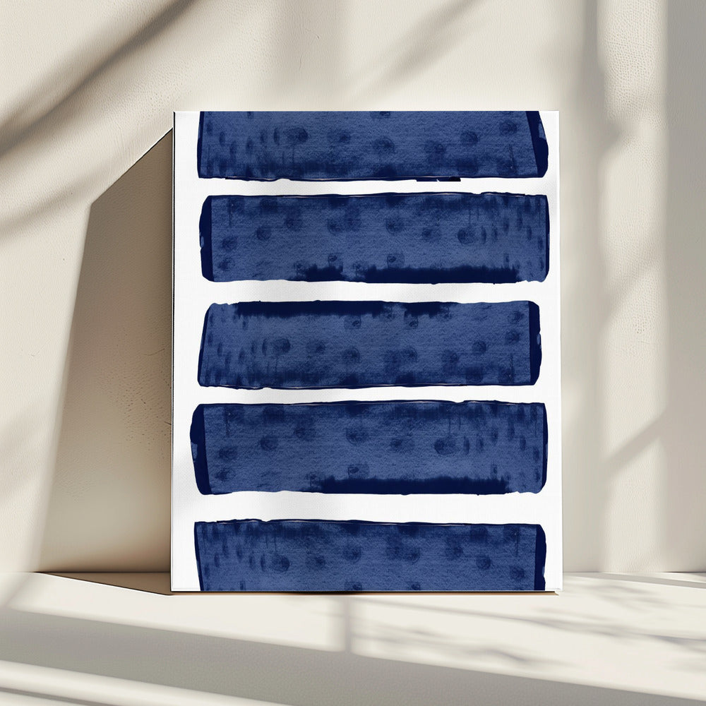 Navy Energy 1 | Canvas