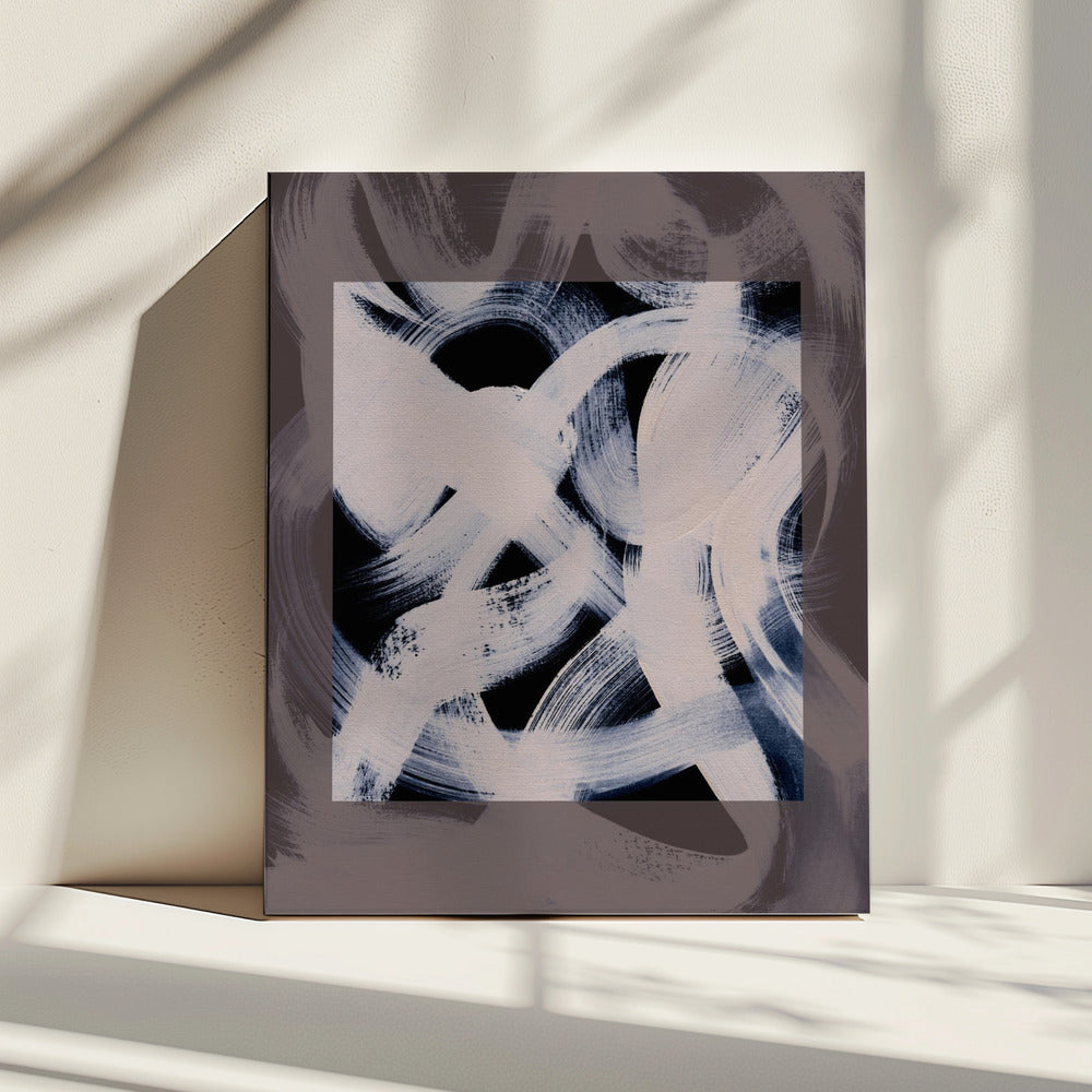 Abstrakte Pinselstriche 164X | Leinwand