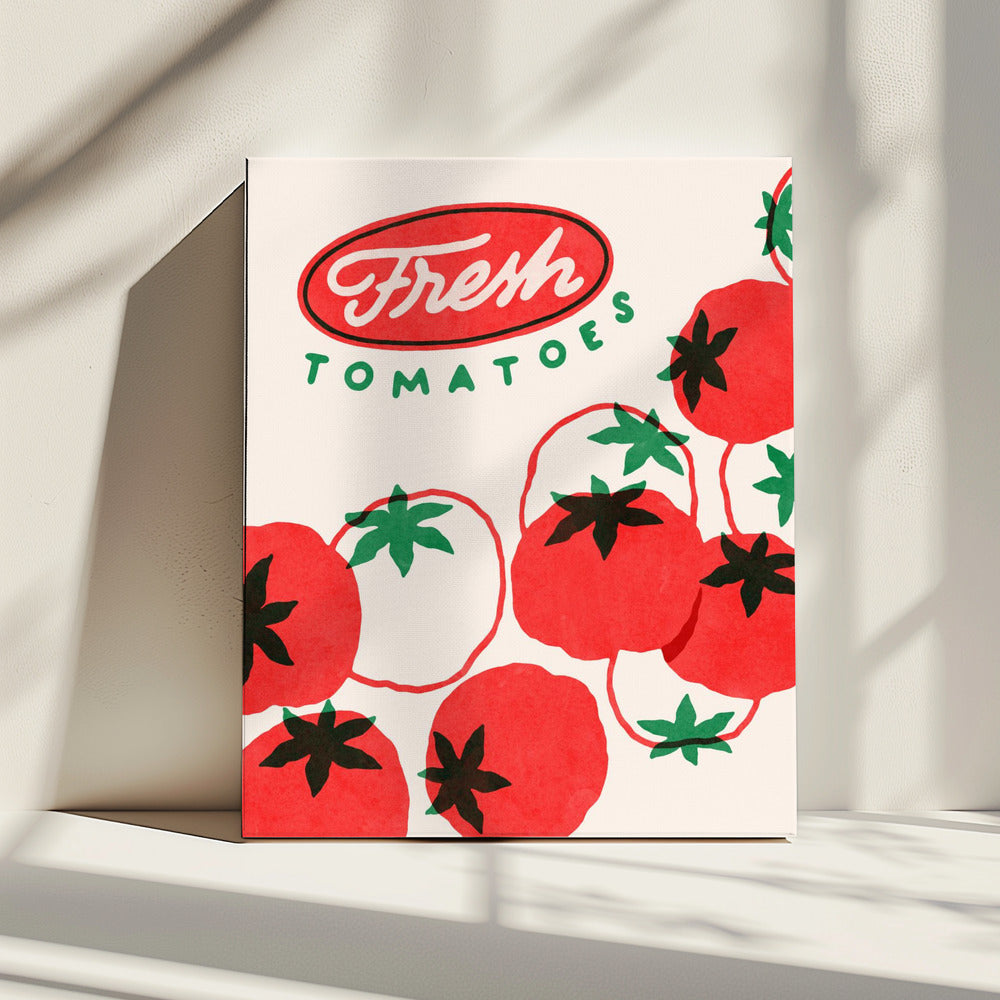 Frische Tomaten | Leinwand
