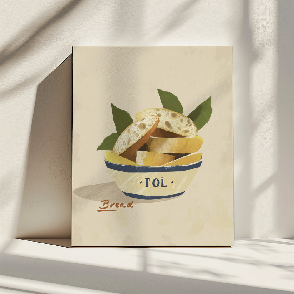 Brotschale Delight | Leinwand