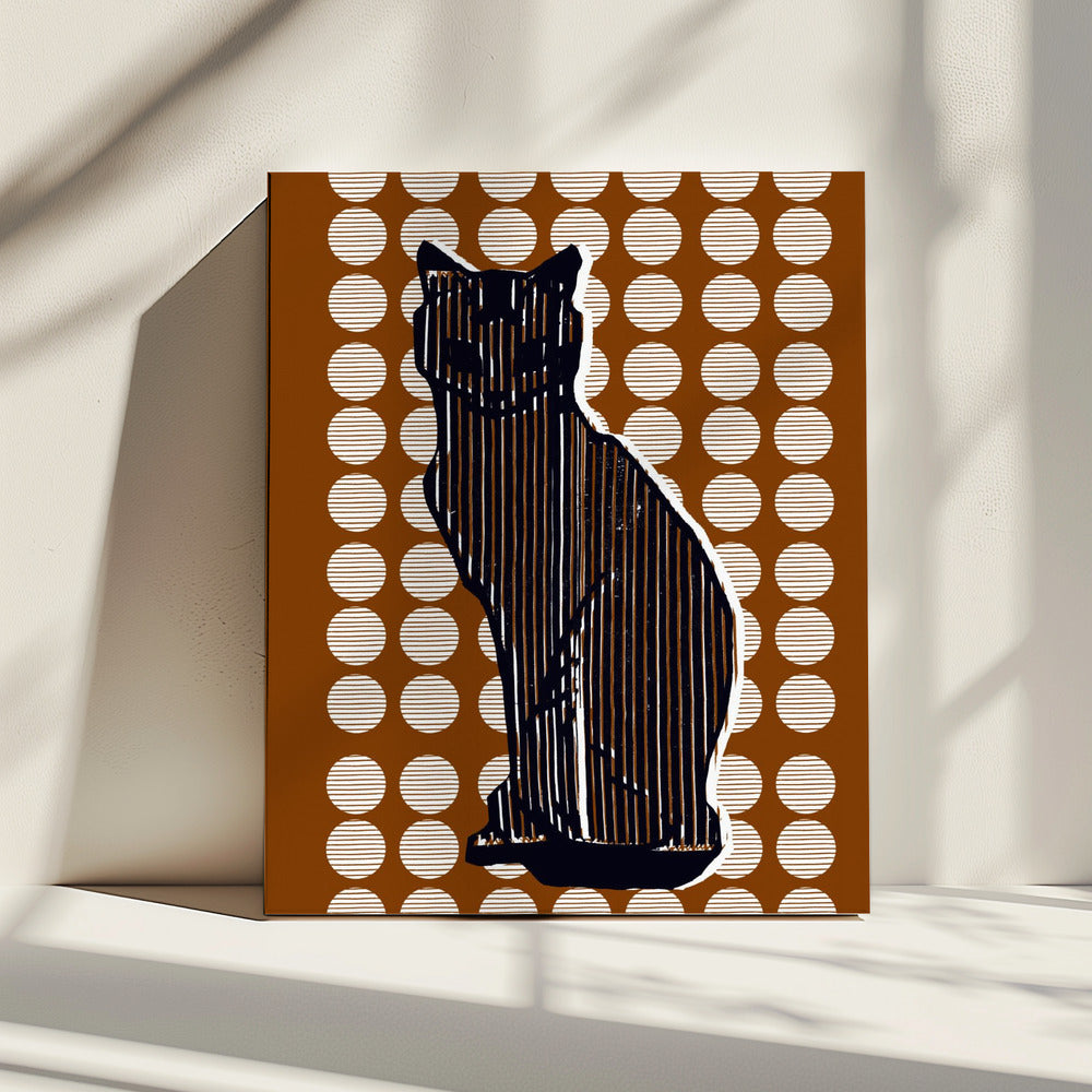 Jenseits Katze 3 | Leinwand