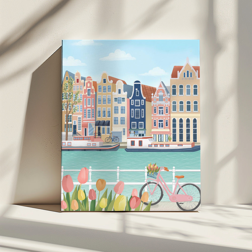 Amsterdam Stadt | Leinwand