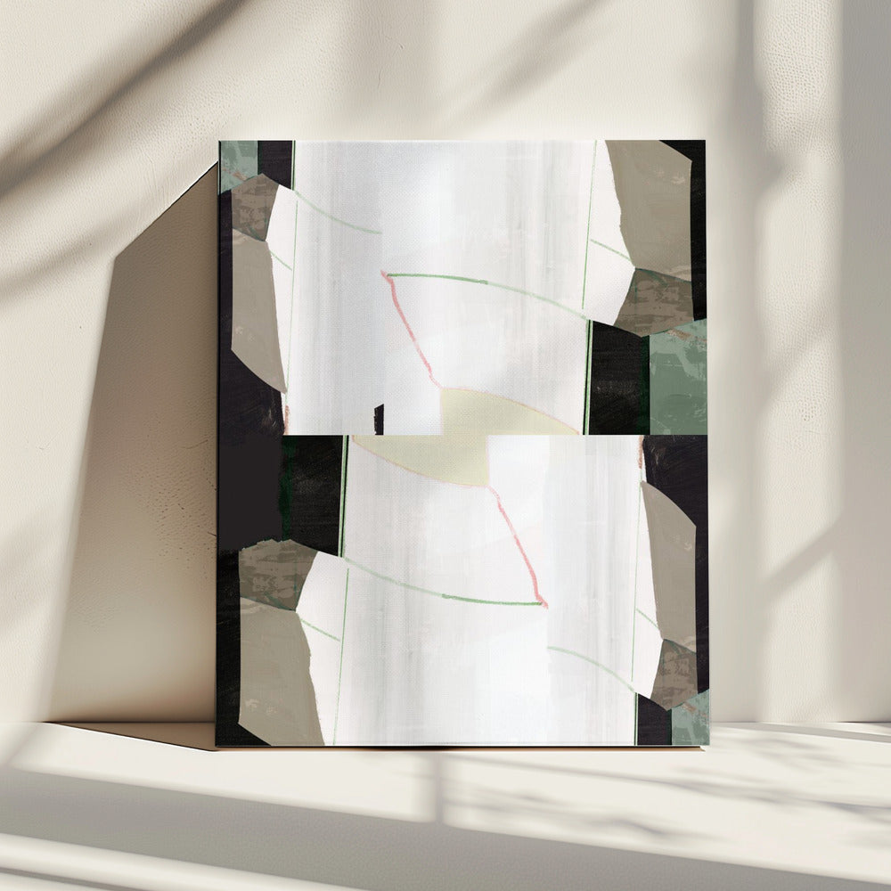 Abstrakter Raum 2 | Leinwand