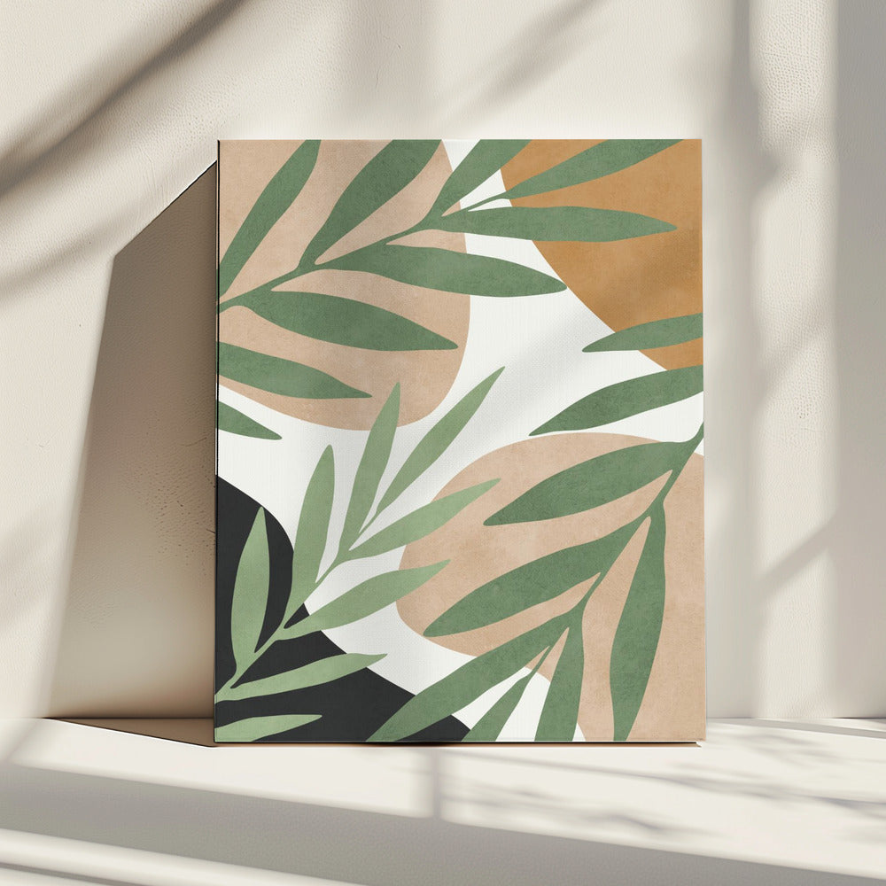 Blumen und Tropen 5 | Leinwand