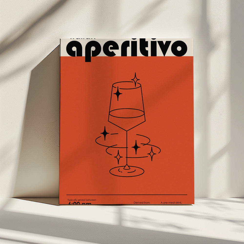 Italienischer Aperitivo | Leinwand