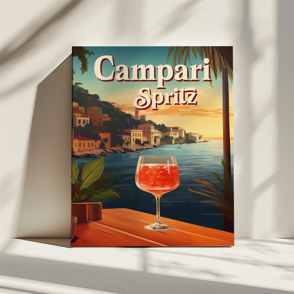 Campari Spritz | Leinwand