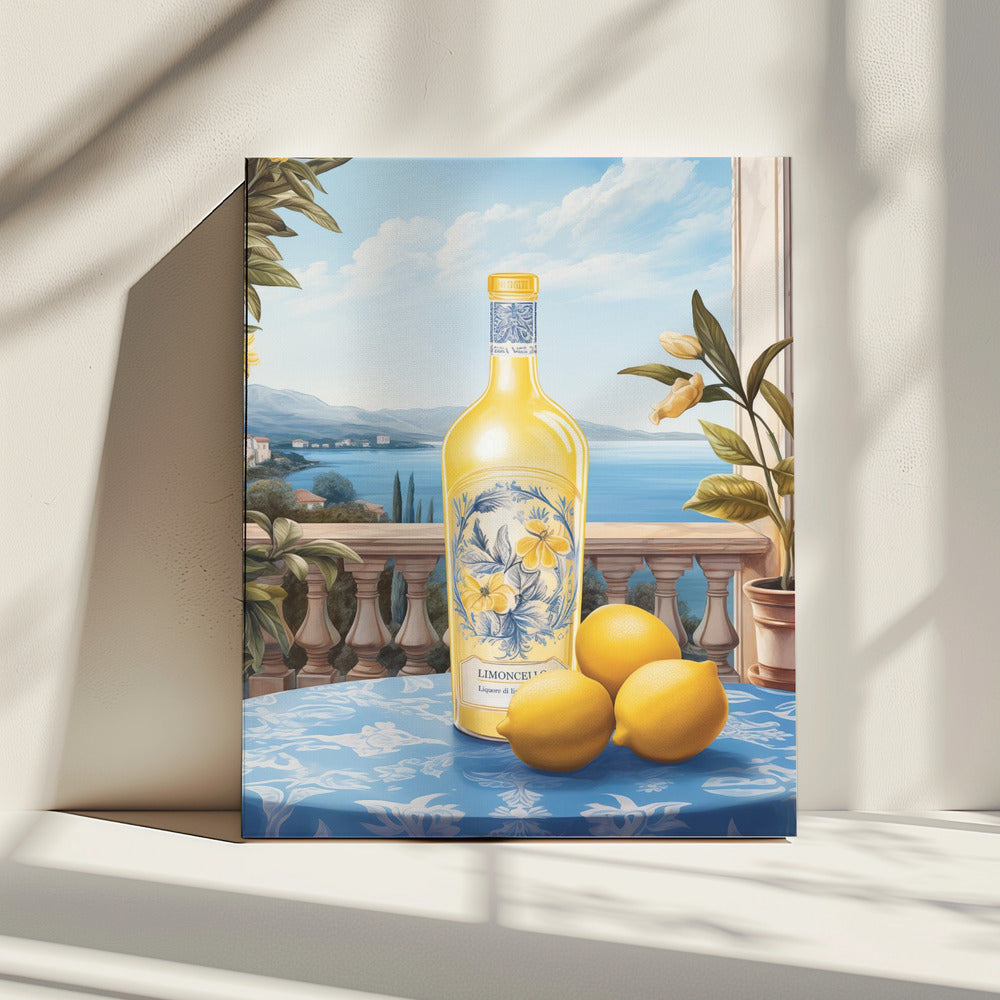 Limoncello Liquore Di Limone | Leinwand