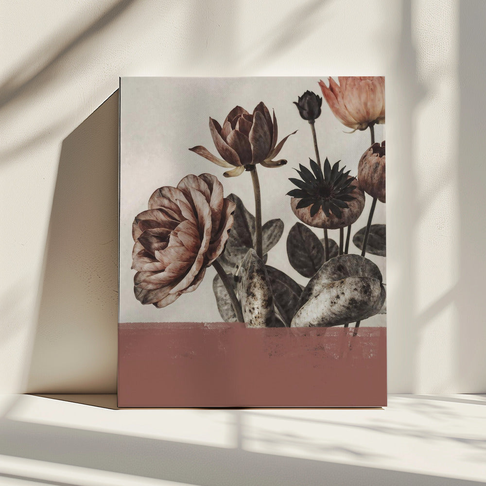 Vintage Blumen Nr. 12 | Leinwand