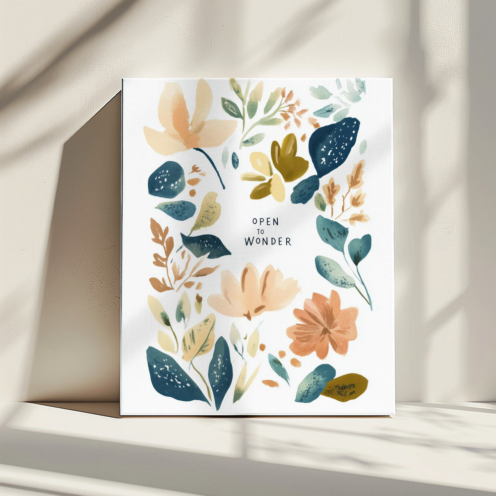 Floral Whimsy Bloom | Leinwand