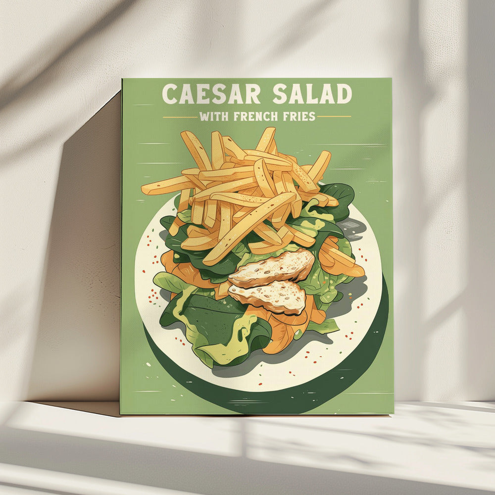 Caesar Salat | Leinwand