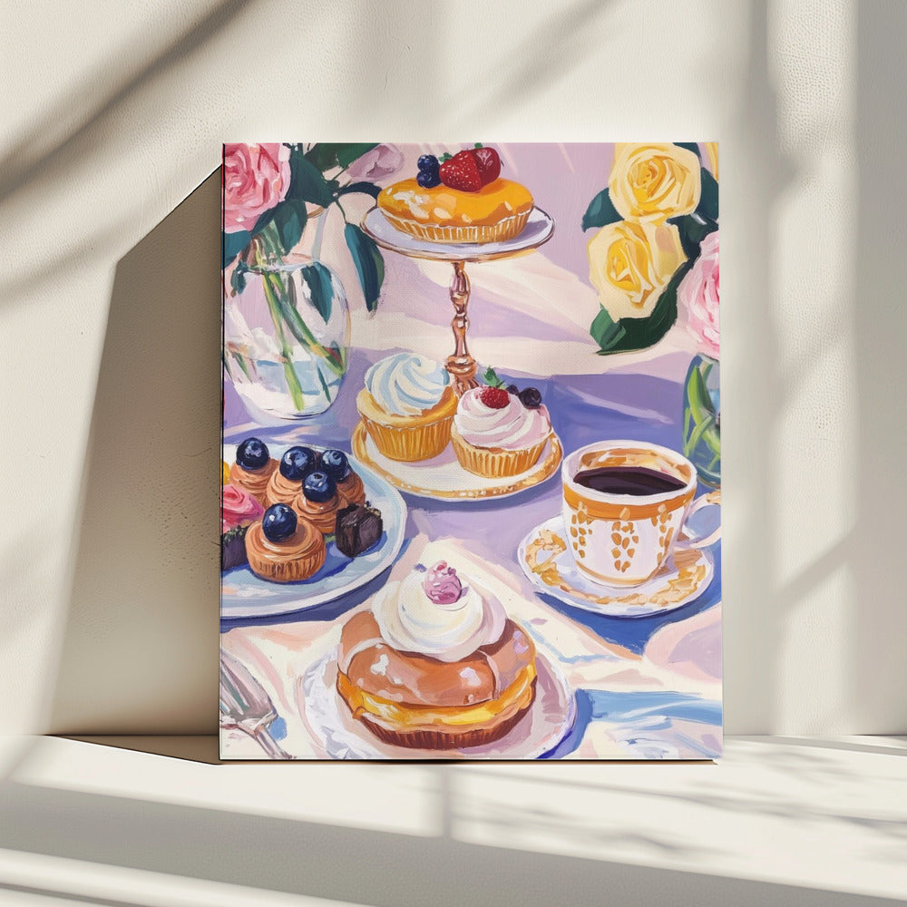 Desserttisch | Leinwand