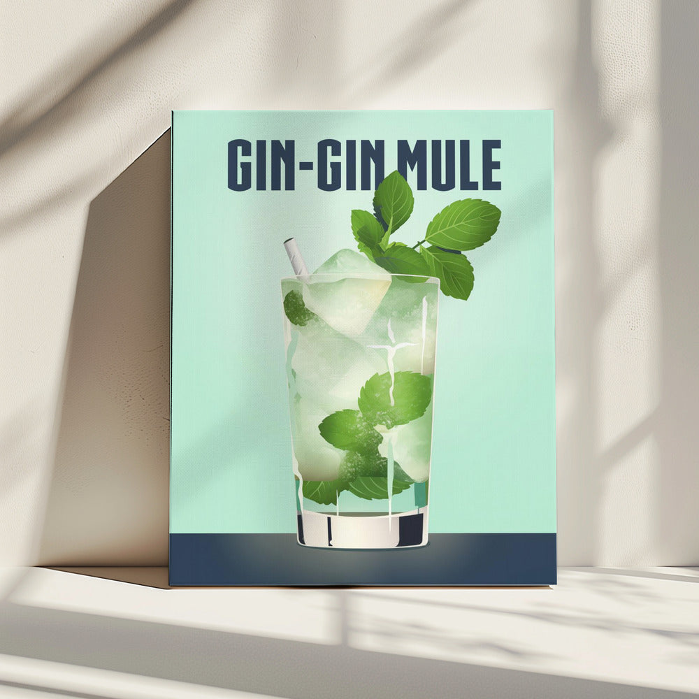 Gin Gin Mule | Leinwand
