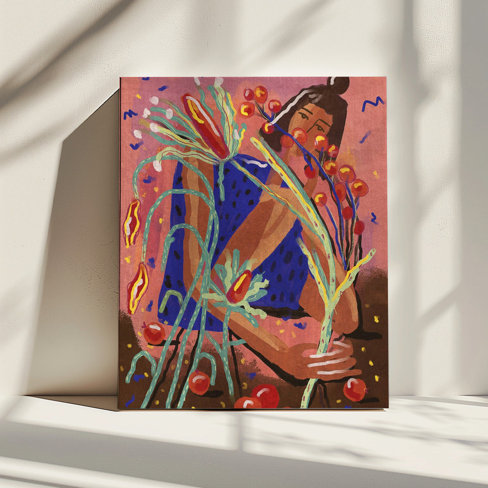 Pick a flower | Canvas