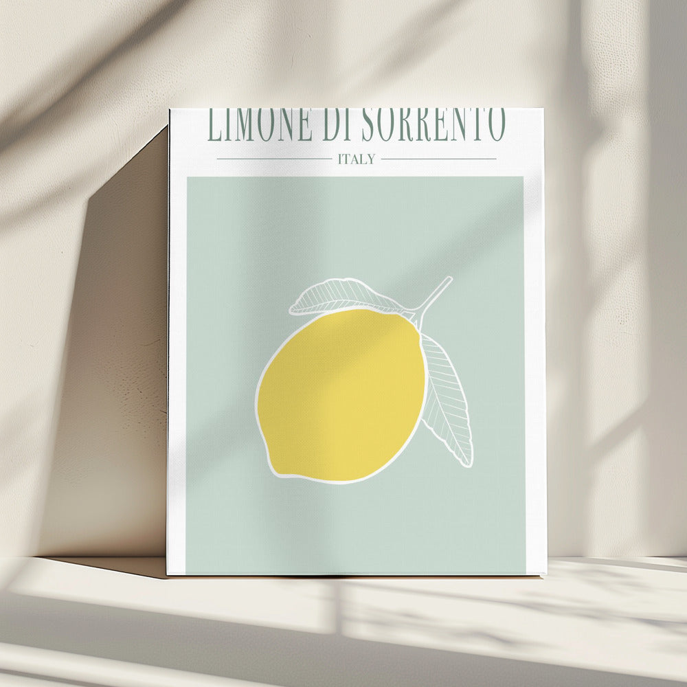 Limone Di Sorrento | Leinwand