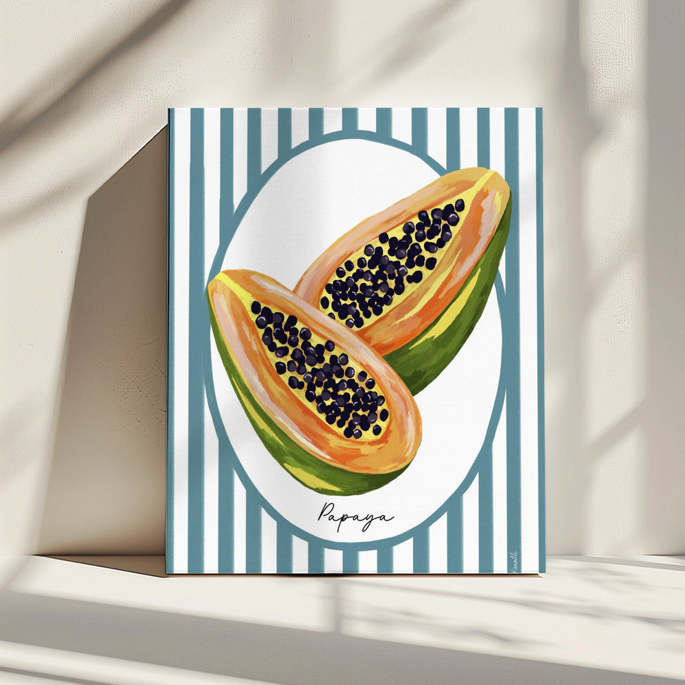 Papaya | Leinwand